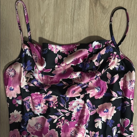 NWT Bebe Cowl Neck Slip Dress - Picture 2 of 3
